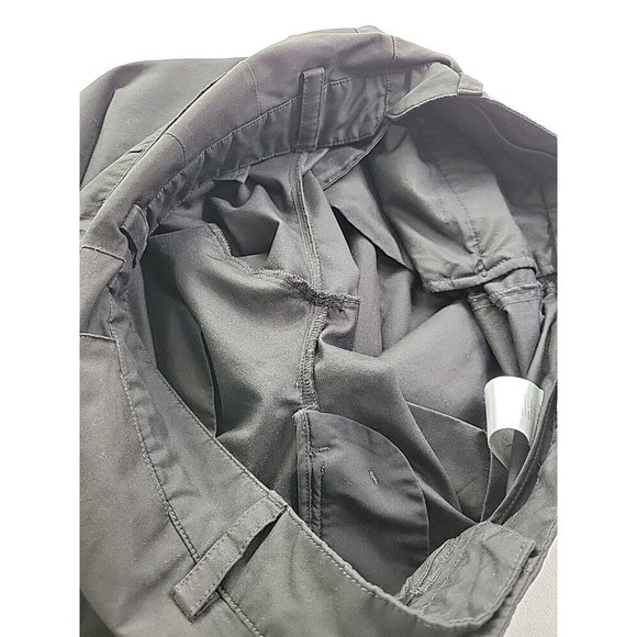 J. Lindeberg Slim Fit Men's 32/32 Black Chino Pant Lightweight Performance Golf - Picture 8 of 11